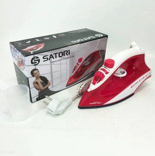 Праска SATORI SI-1820-RD, парова праска відпарювач, професійна парова праска 00013656 фото