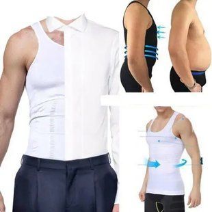 Корректирующая майка мужская Slim n Lift Tank top for men AND LY-579 00015619 фото
