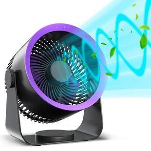 Вентилятор MiJia портативный настольный от сети 220Вт 00018592 фото