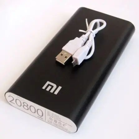 Портативное зарядное устройство Павербанк Powerbank Xiaomi M8 20800 Silver, Gold, Black 00017494 фото
