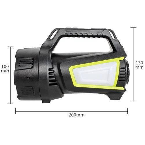 Фонарь кемпинг переносной T100A-10W+2COB с боковыми LED white/red/blue, Аккумуляторная лампа для кемпинга 00022986 фото