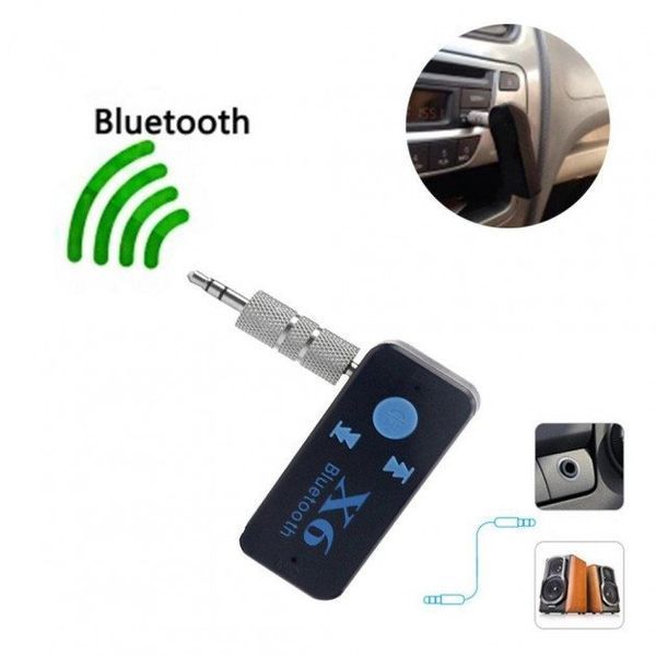 Бездротовий адаптер Bluetooth приймач аудіо ресівер BT-X6, модулятор блютуз в машину 00017002 фото