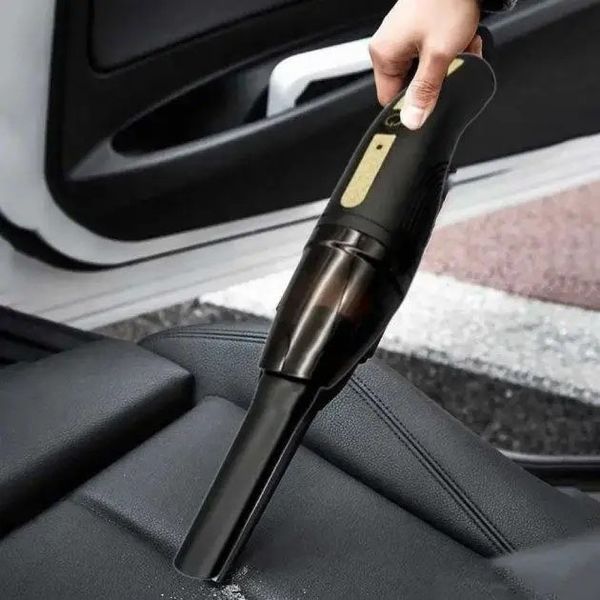 Пылесос автомобильный Car Vacuum Cleaner HY05 на АККУМУЛЯТОРЕ. Цвет: черный 00016760 фото