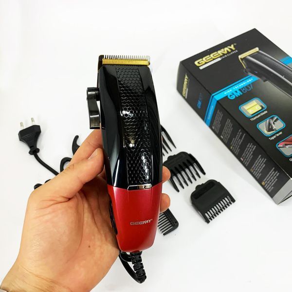 Машинка для стрижки волос профессиональная Gemei GM-807, Стильная машинка для стрижки и бритья 00014522 фото