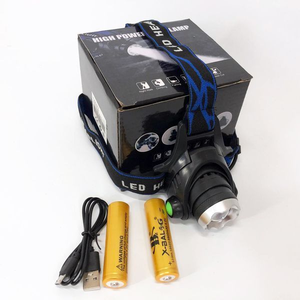 Налобный фонарь Police BL-6699 (204C), Налобный фонарик bailong, Налобный фонарик с usb зарядкой 00023008 фото