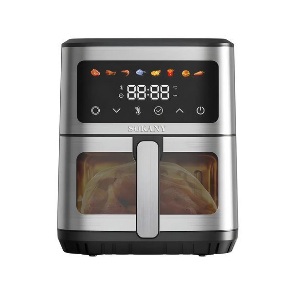 Аэрогриль-фритюрница SOKANY SK-10107 на 8,5 л 2000 Вт 00021869 фото