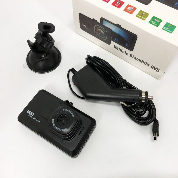 Автомобільний відеореєстратор 626-2, LCD 3", Angel Lens, 1080P Full HD, металевий корпус 00017019 фото