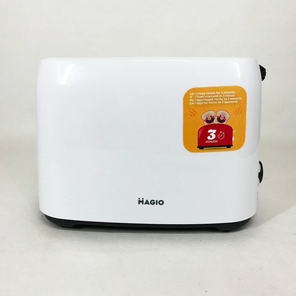 Тостер MAGIO MG-278 830 Вт, универсальный тостер, тостер кухонный для дома, тостерница, сэндвич-тостеры 00018891 фото