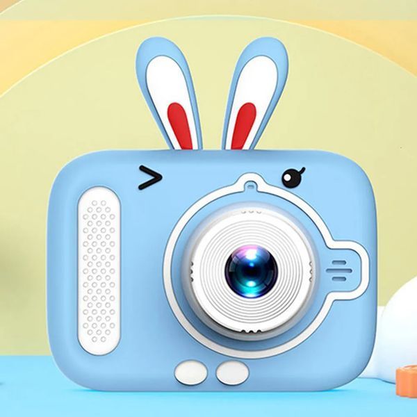 Детский цифровой фотоаппарат X900 Rabbit. Цвет: голубой 00016330 фото