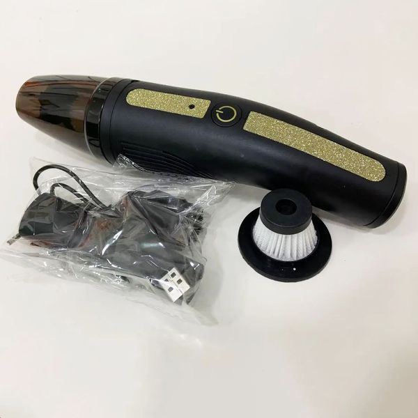 Пылесос автомобильный Car Vacuum Cleaner HY05 на АККУМУЛЯТОРЕ. Цвет: черный 00016760 фото