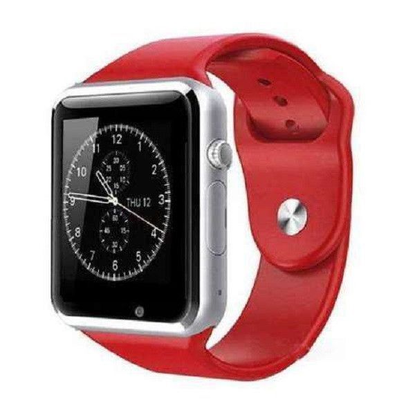 Смарт-часы Smart Watch A1 умные электронные со слотом под sim-карту + карту памяти micro-sd. Цвет: красный 00022449 фото
