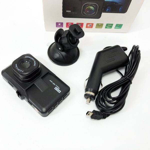 Автомобільний відеореєстратор 626-2, LCD 3", Angel Lens, 1080P Full HD, металевий корпус 00017019 фото