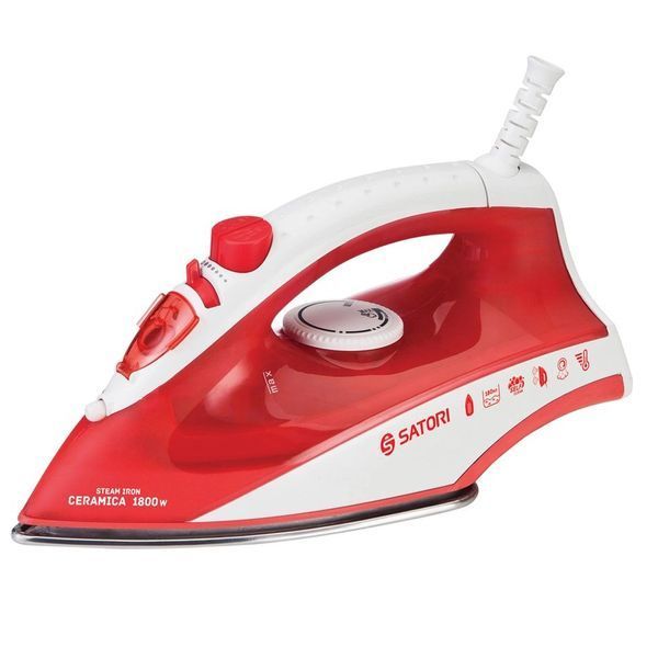 Праска SATORI SI-1820-RD, парова праска відпарювач, професійна парова праска 00013656 фото