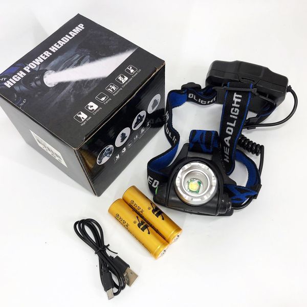 Налобный фонарь Police BL-6699 (204C), Налобный фонарик bailong, Налобный фонарик с usb зарядкой 00023008 фото