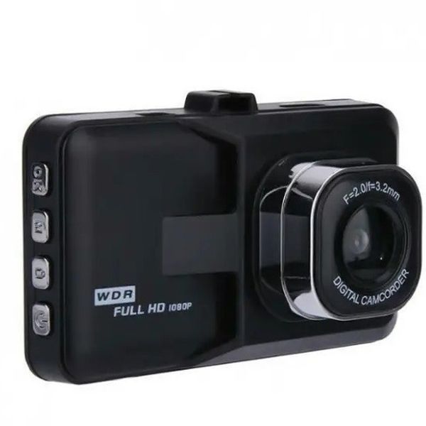 Автомобільний відеореєстратор 626-2, LCD 3", Angel Lens, 1080P Full HD, металевий корпус 00017019 фото