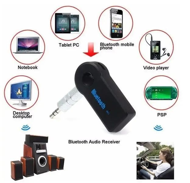 Автомобильный трансмиттер FM-модулятор BT350D Car receiver AUX 00017089 фото