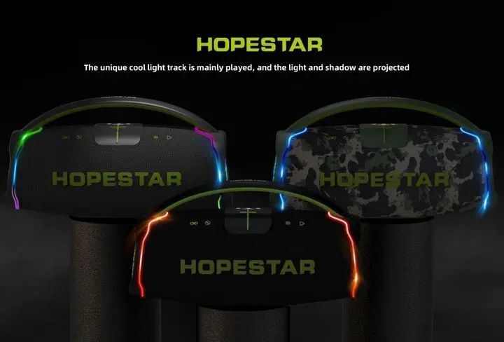 Портативна бездротова колонка Bluetooth Hopestar A65 | з мікрофоном 00017837 фото
