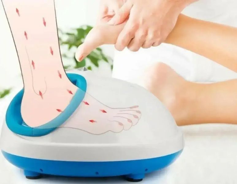 Вибромассажер для ног Shiatsu Foot Massager | Массажер для ног электрический 00015024 фото