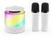 Детское караоке с 2ма микрофонами K12 со сменой голоса Bluetooth колонка с RGB подсветкой 00016175 фото 1