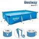 Каркасний басейн Bestway 56404 (300 х 201 х 66 см) 00013714 фото 1