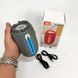 Портативная Bluetooth-колонка TG653 USB с ремешком, громкая колонка для вечеринки. Цвет: серый 00017233 фото 2