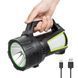Фонарь кемпинг переносной T100A-10W+2COB с боковыми LED white/red/blue, Аккумуляторная лампа для кемпинга 00022986 фото 8