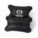 Набор кожаных подушек Mazda с вышивкой логотипа + подарок &ndash; кожаный брелок 00017034 фото 10