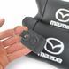 Набор кожаных подушек Mazda с вышивкой логотипа + подарок &ndash; кожаный брелок 00017034 фото 9