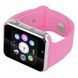 Смарт-часы Smart Watch A1 умные электронные со слотом под sim-карту + карту памяти micro-sd. Цвет: розовый 00022420 фото 12
