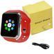 Смарт-часы Smart Watch A1 умные электронные со слотом под sim-карту + карту памяти micro-sd. Цвет: красный 00022449 фото 11