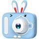 Детский цифровой фотоаппарат X900 Rabbit. Цвет: голубой 00016330 фото 4