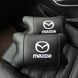 Набор кожаных подушек Mazda с вышивкой логотипа + подарок &ndash; кожаный брелок 00017034 фото 4