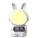 Детские часы с будильником Кролик Rabbit clock with LIGHT WHITE 00015988 фото 4