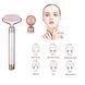 Массажер ролик электрический для лица Facial Roller Massager. Цвет: белый 00015114 фото 6