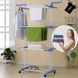 Сушилка для одежды, обуви и белья Garment Rack, телескопическая стойка вешалка для одежды 00013328 фото 9