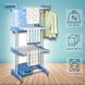 Сушилка для одежды, обуви и белья Garment Rack, телескопическая стойка вешалка для одежды 00013328 фото 7