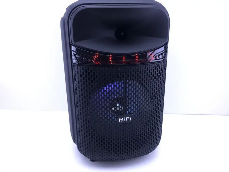 Музыкальная колонка-радио колонка с подсвидетельством BLUETOOTH RX-8188 1200 ВТ с микрофоном 00018040 фото