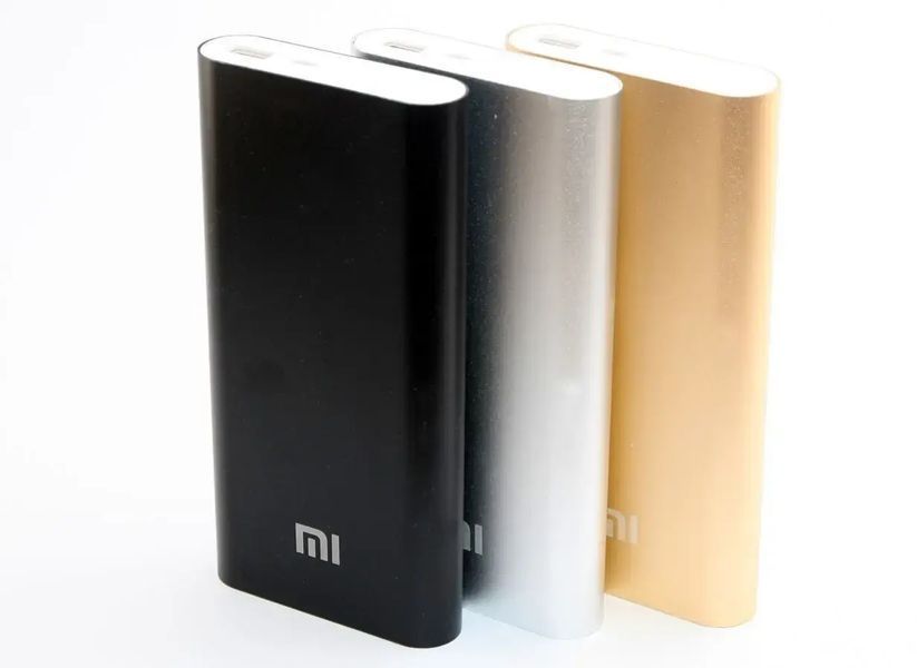 Портативное зарядное устройство Павербанк Powerbank Xiaomi M8 20800 Silver, Gold, Black 00017494 фото