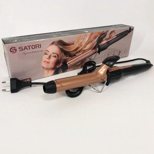 Плойка для волос Satori SS-2510-BL 25 Вт, Утюжок для завивки волос, Стайлер для укладки 00015293 фото