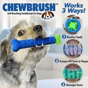 Зубная щетка для собак ChewBrush 00021967 фото