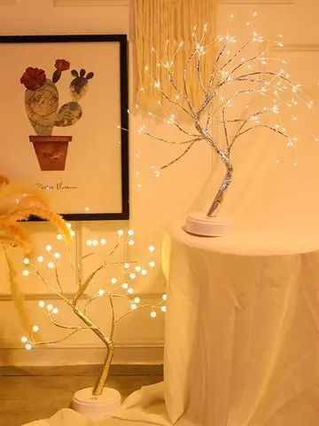 Настольный cветильник DIY Auelife 108 Led дерево гирлянда Бонсай Auelife Теплый свет 00024443 фото