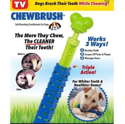 Зубна щітка для собак ChewBrush 00021967 фото