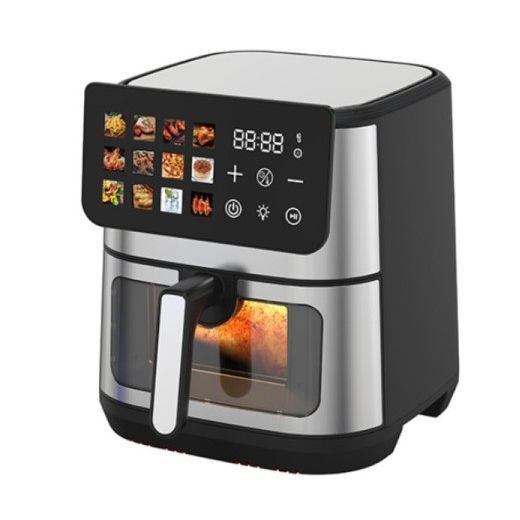 Аерофритюрка Domotec Air Fryer MS-3224 сенсорне управління 12л 4500Вт 00020042 фото