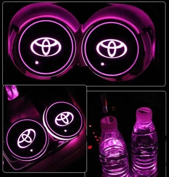 Подсветка подстаканника авто RGB Модель 00017124 фото