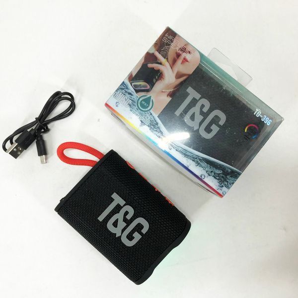 Bluetooth-колонка TG396. Колір: чорний 00017458 фото