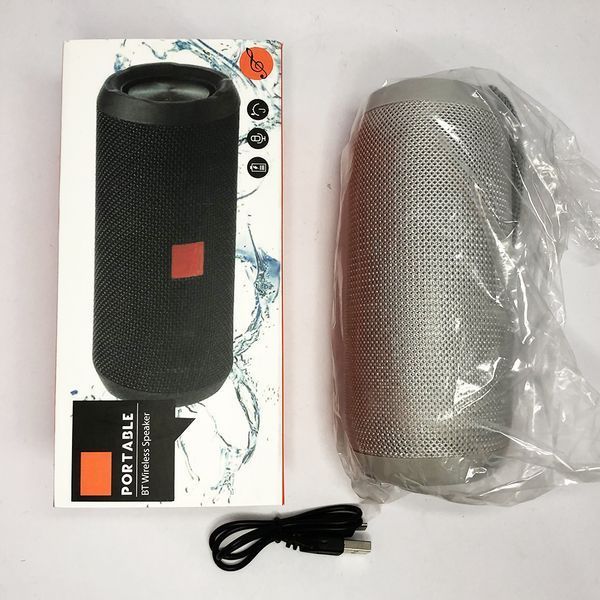 Bluetooth-колонка TG-117 портативна вологостійка. Колір: сірий 00017685 фото