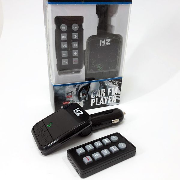 Трансмітер/модулятор H86BT, FM модулятор з bluetooth, FM трансмітер в машину, Якісний фм модулятор 00016808 фото