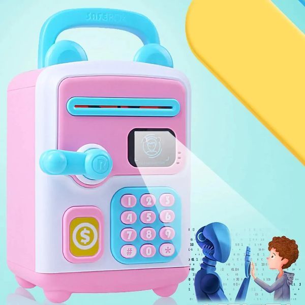 Электронная копилка-сейф с кодовым замком Face Recognition Money BOX 00016511 фото
