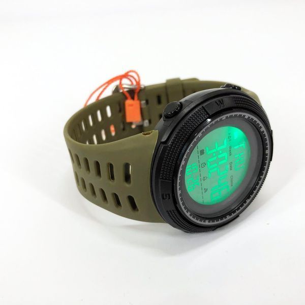 Часы наручные мужские SKMEI 1167AG ARMY GREEN, брендовые мужские часы. Цвет: зеленый 00022135 фото