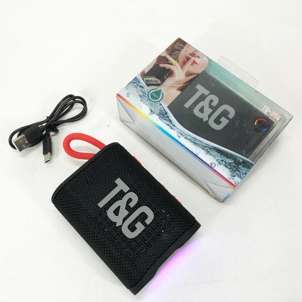 Bluetooth-колонка TG396. Колір: чорний 00017458 фото